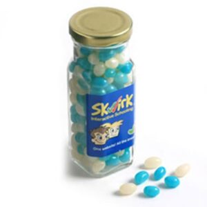 Tradeshow Jelly Beans In Tall Jars