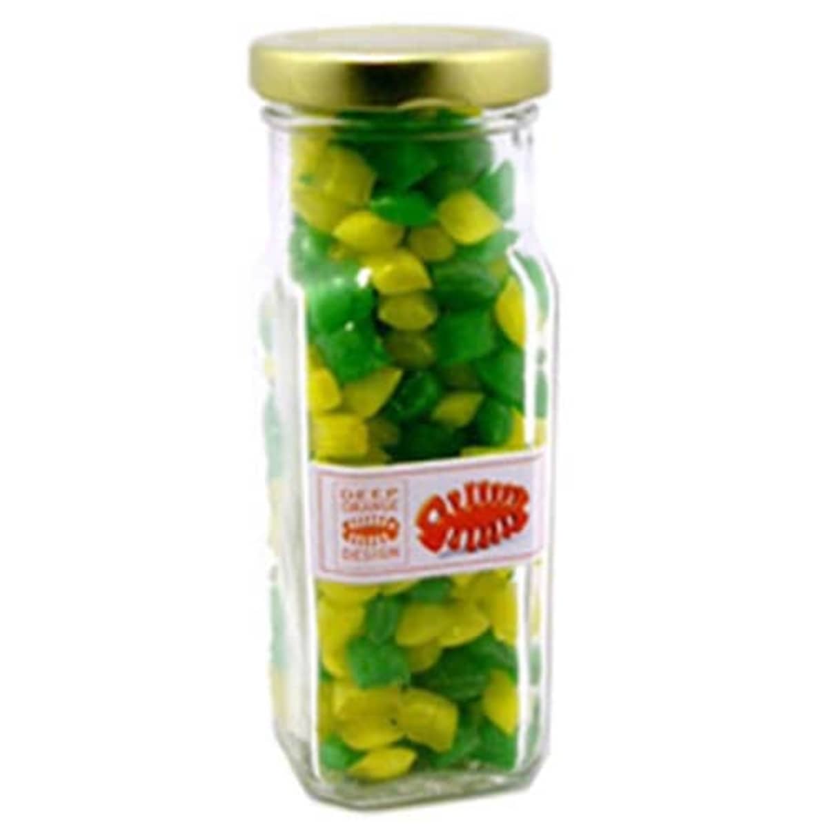 180g Glass Jars with Humbugs