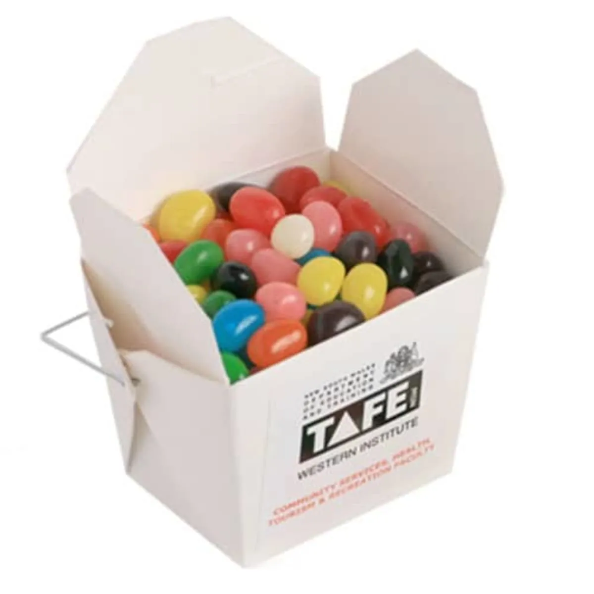 White Noodle Boxed Jelly Beans 100G