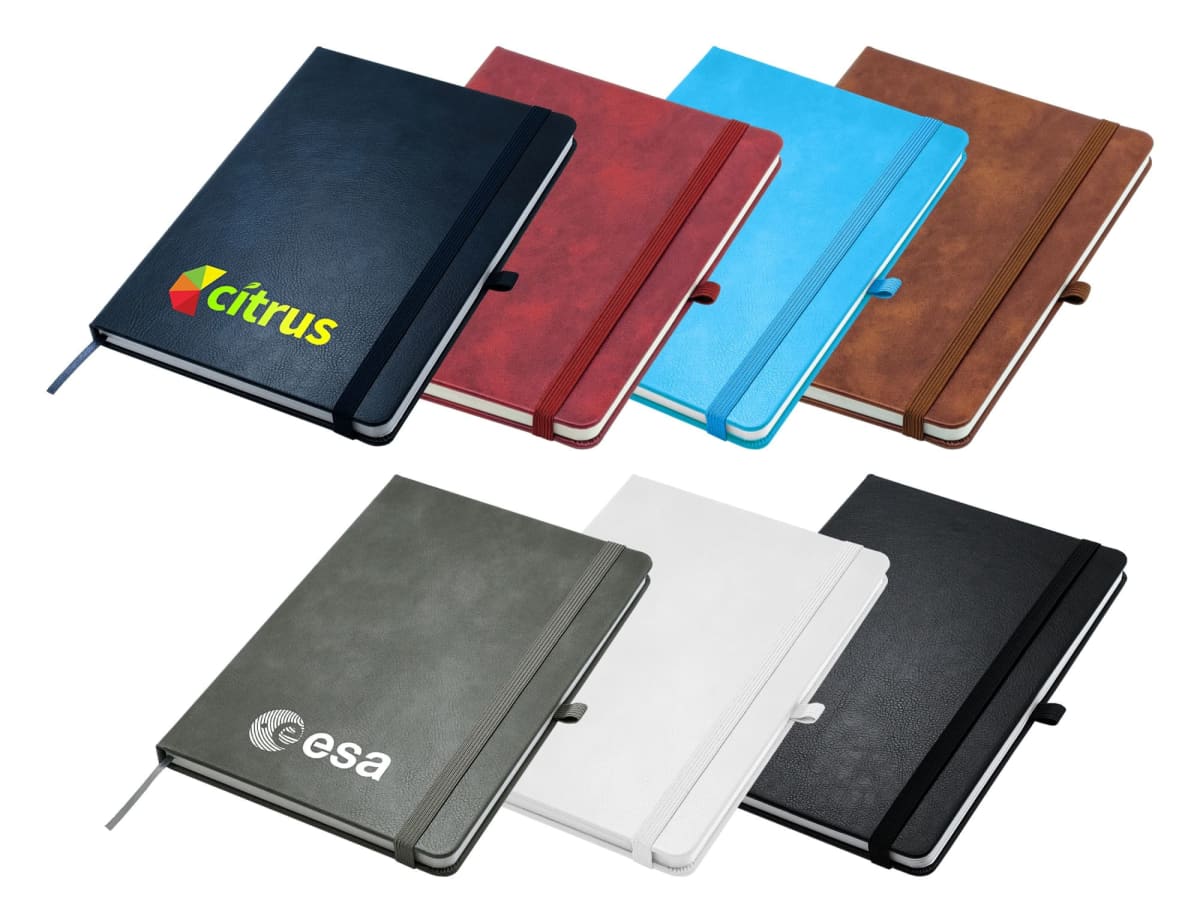 Apex Grain Leather A5 Notebooks