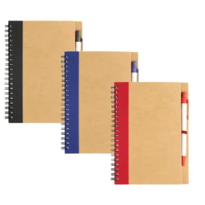 Tiki Recycled Notebooks With Pens
