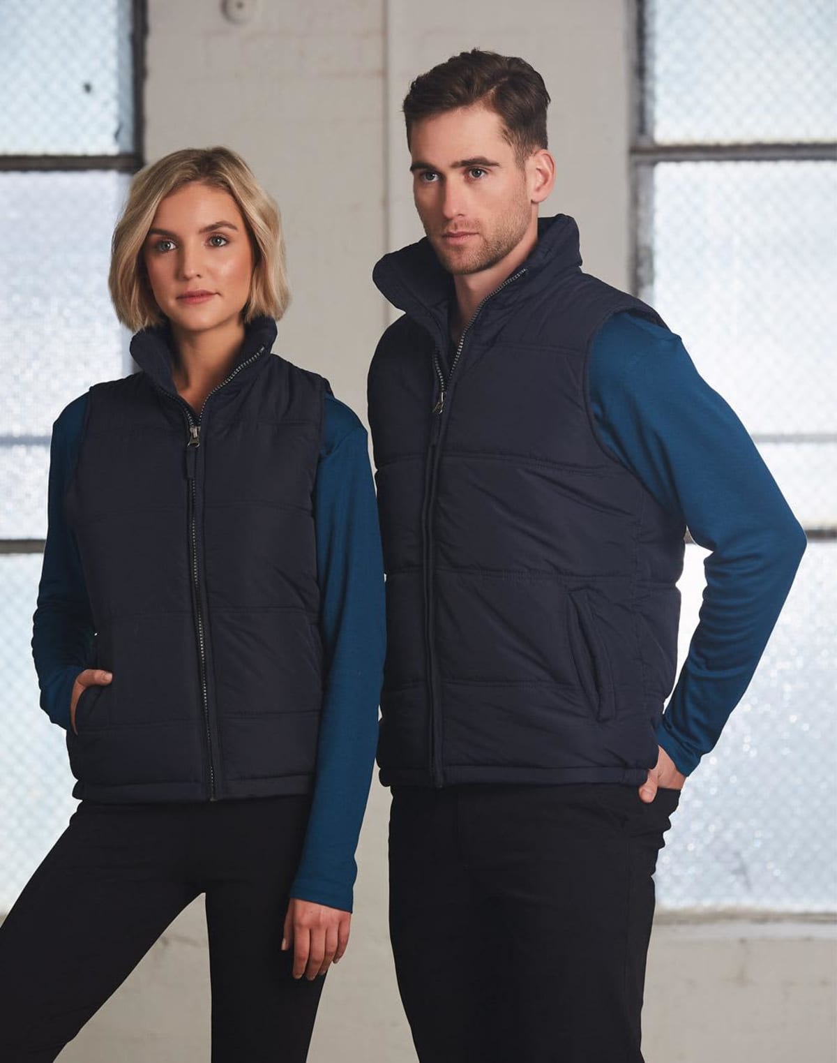 Pos Ii Adult's Durable Quilted Vests