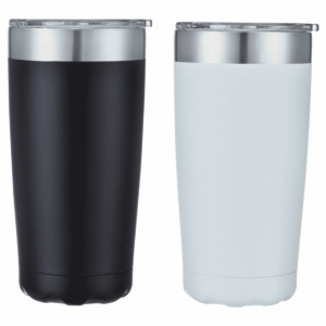 Tritan Lid Double Wall Coffee Mugs 590Ml