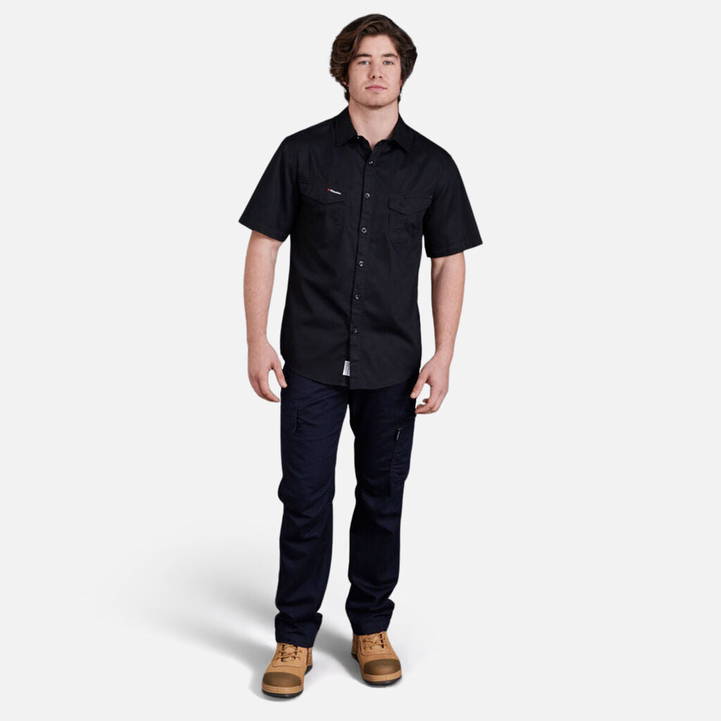 Toughtex Tradies Cotton Drill Work Shirts
