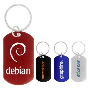 Dog Tag Keytags - rush