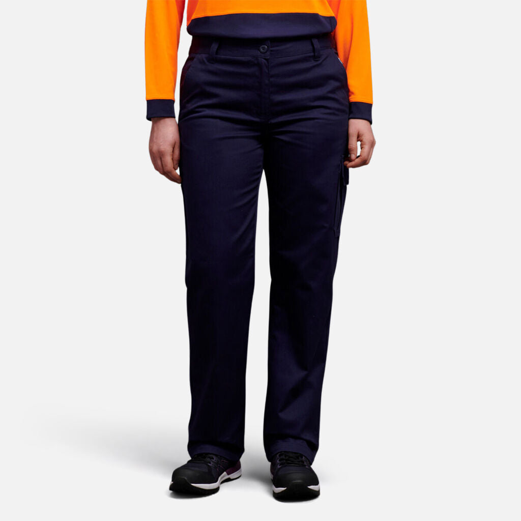 Queenagee Femme Cargo Drill Pantalon De Travail