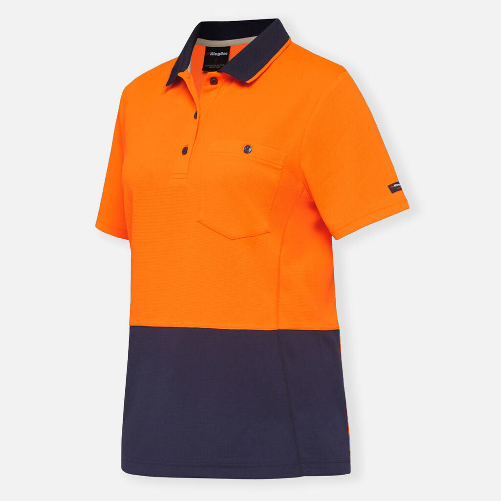 Powerglow Women's Hi-Vis Workcool Polos