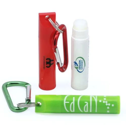 Slimline Lip Balms Carabiner