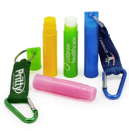 Slimline Printed Lip Balms & Straps