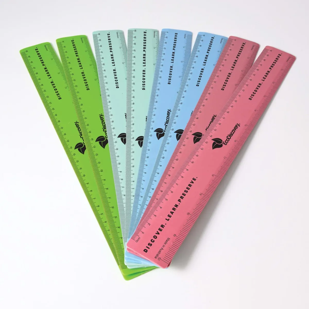 Australian Made Plastic Rulers 30Cm