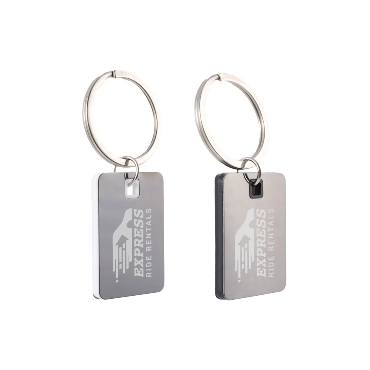Block Metal Keyrings
