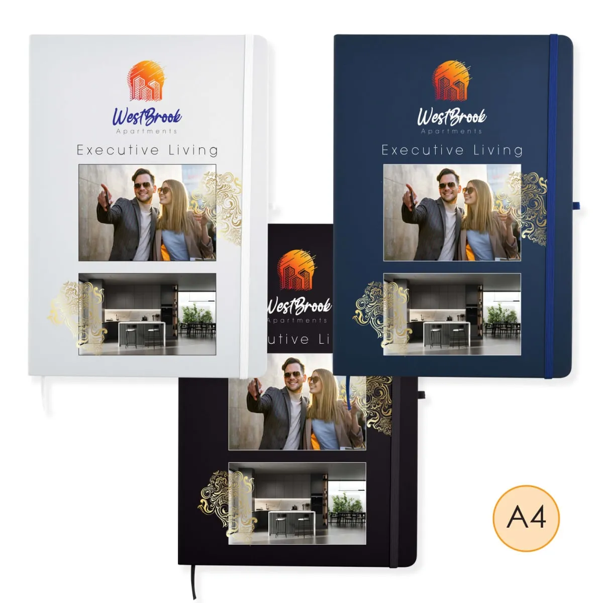 Odense Pu A4 Notebooks
