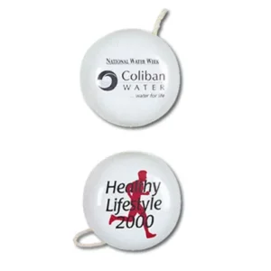 Promotional White Yo Yos