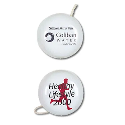 Promotional White Yo Yos