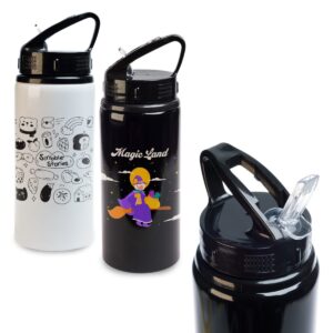 Hydrikids 500Ml Flip Straw Bottles