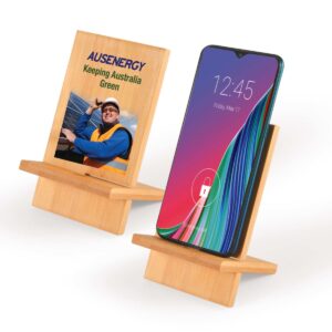 Manchester Bamboo Phone Stands