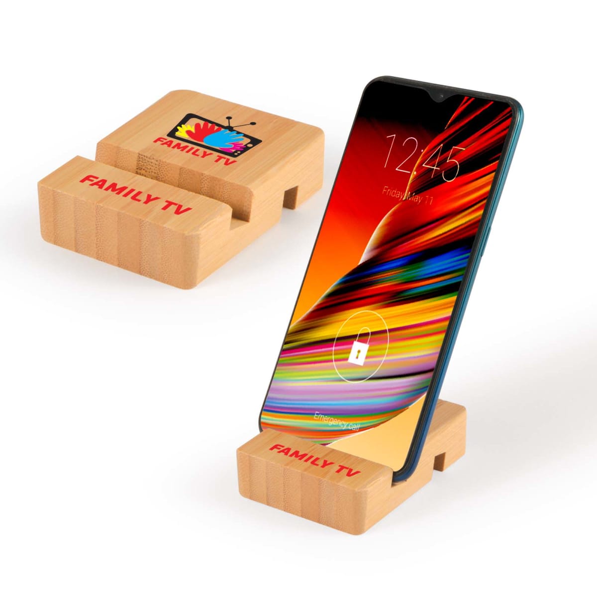 Hartlepool Bamboo Tablet & Phone Stands