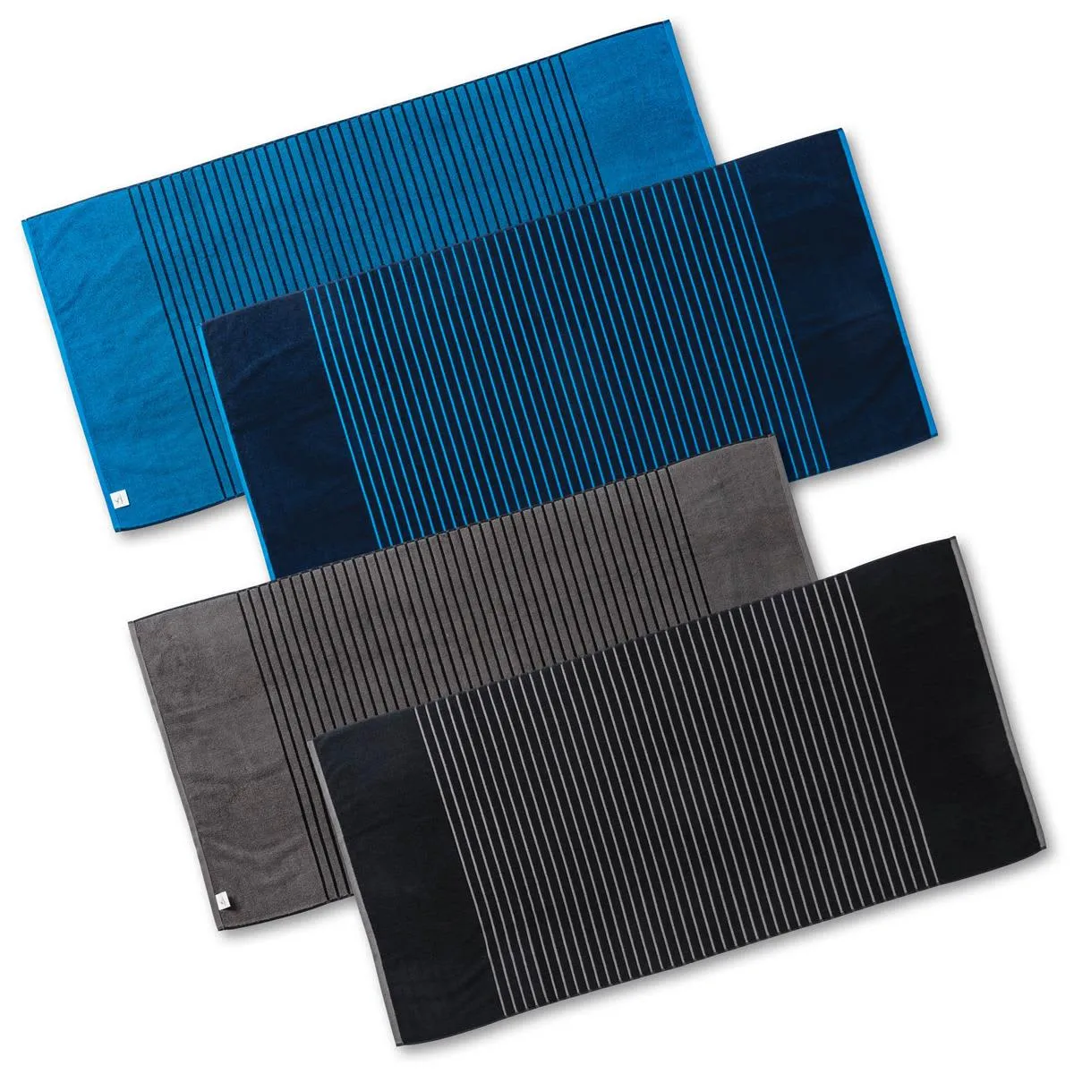 Dual-Tone Reversible Towels
