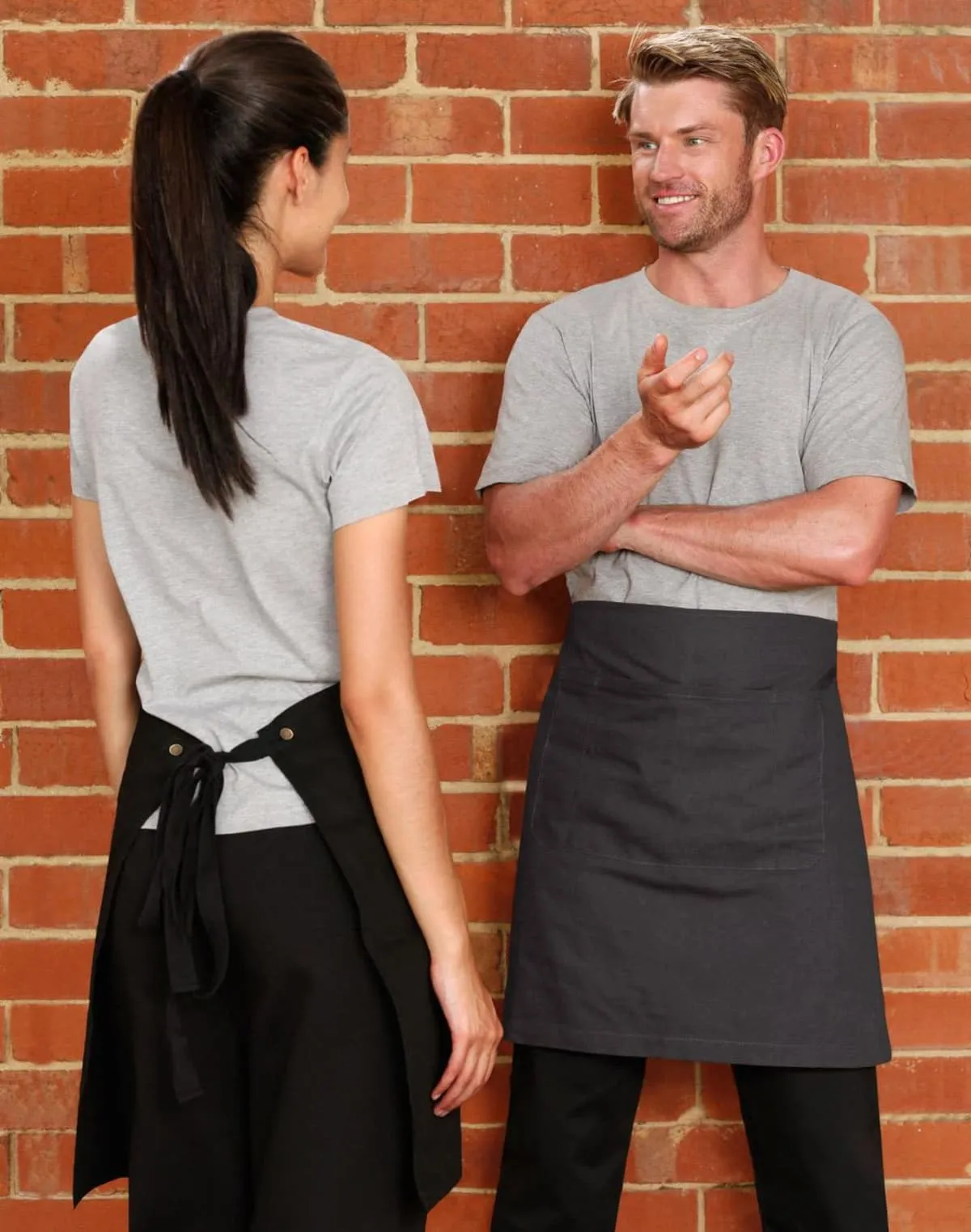 Stylish Cotton Short Waist Aprons