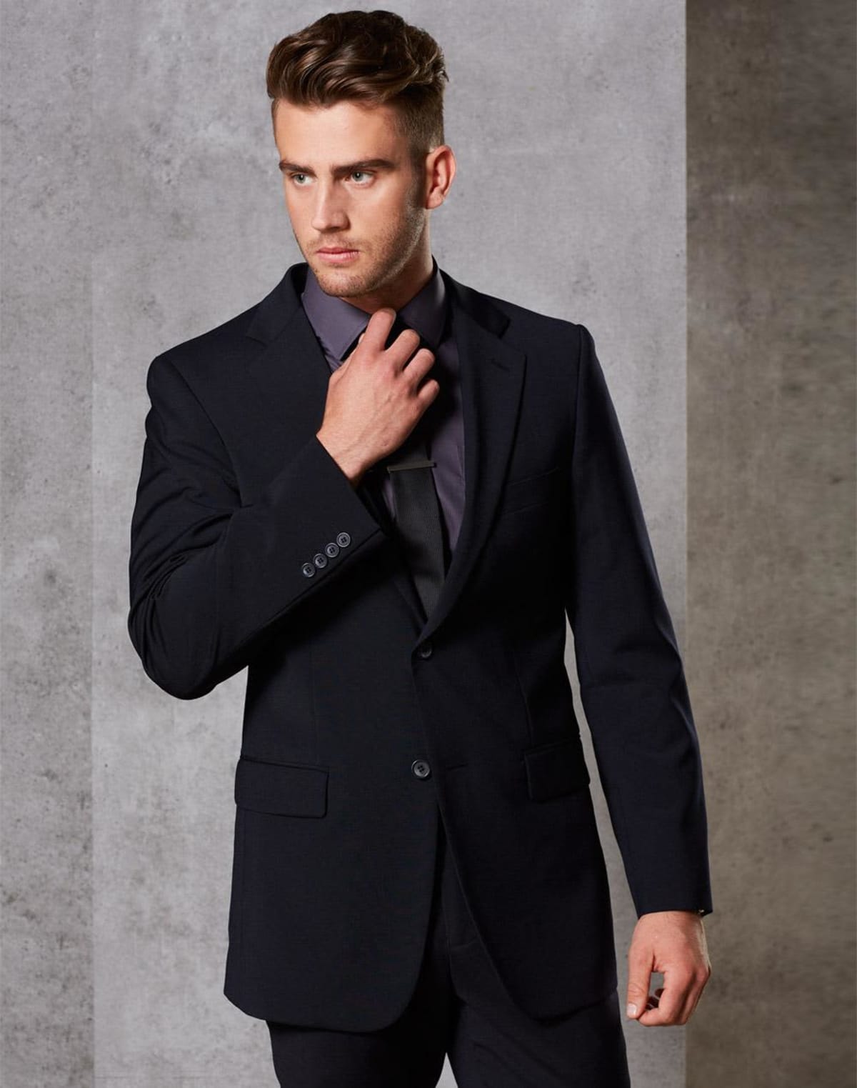 Corporate Mens Wool Stretch Jackets