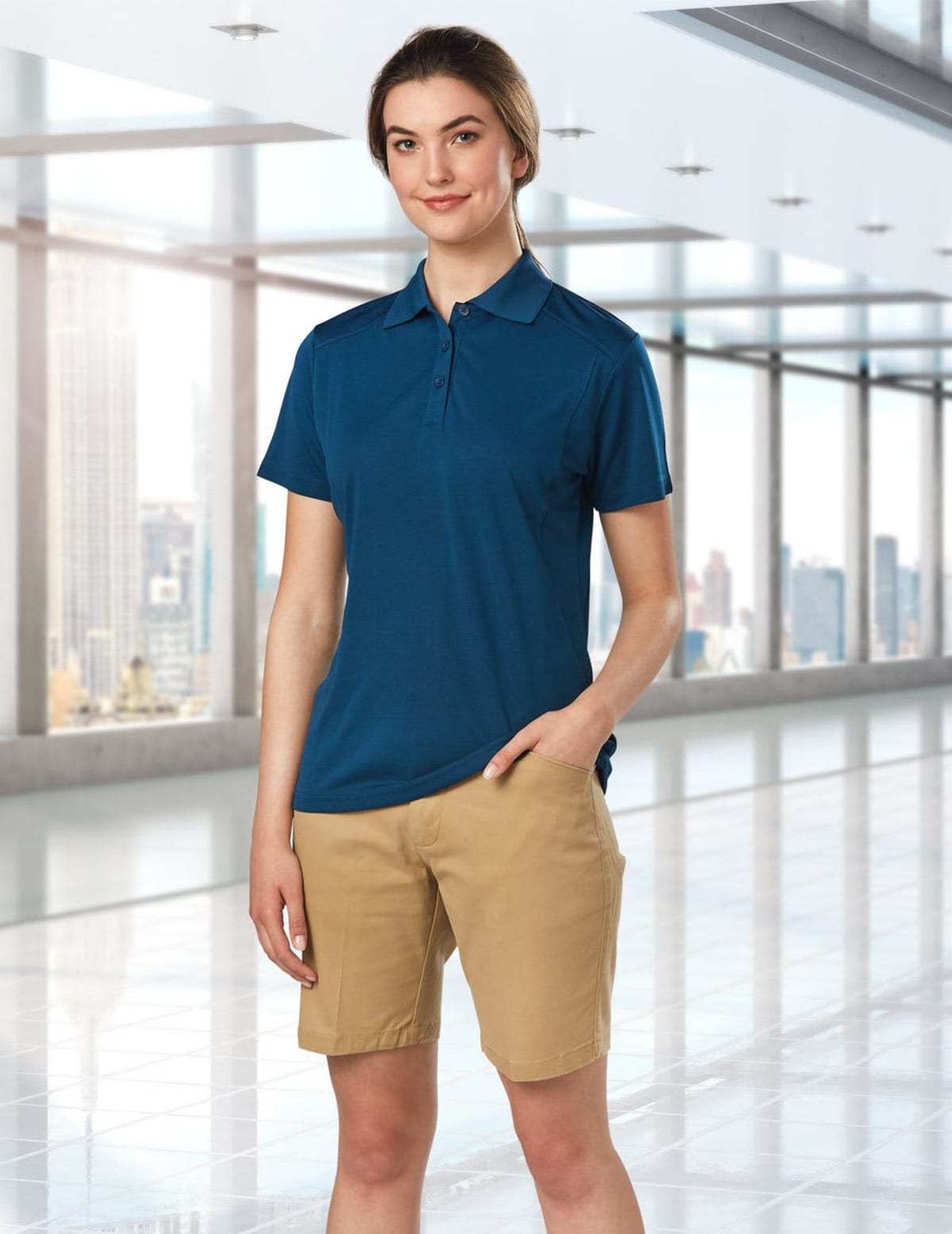 Lads Stretch Cotton Chino Shorts