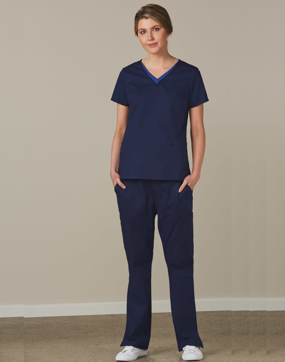Women's 1 Colour Scrub Pants