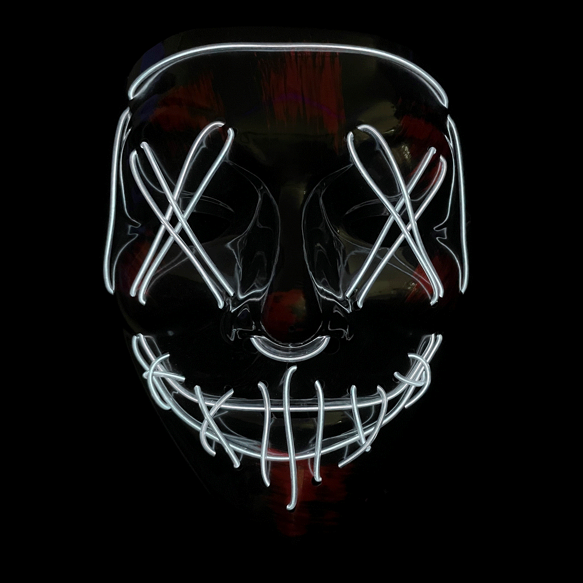 Light Up Glow Stitches Masks