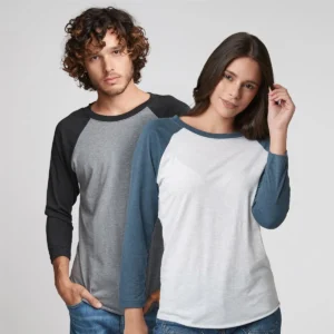 Mixfit Unisex 3/4 Raglan