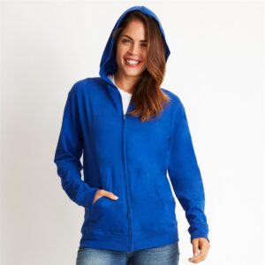 Plush Unisex Zip Hoodies
