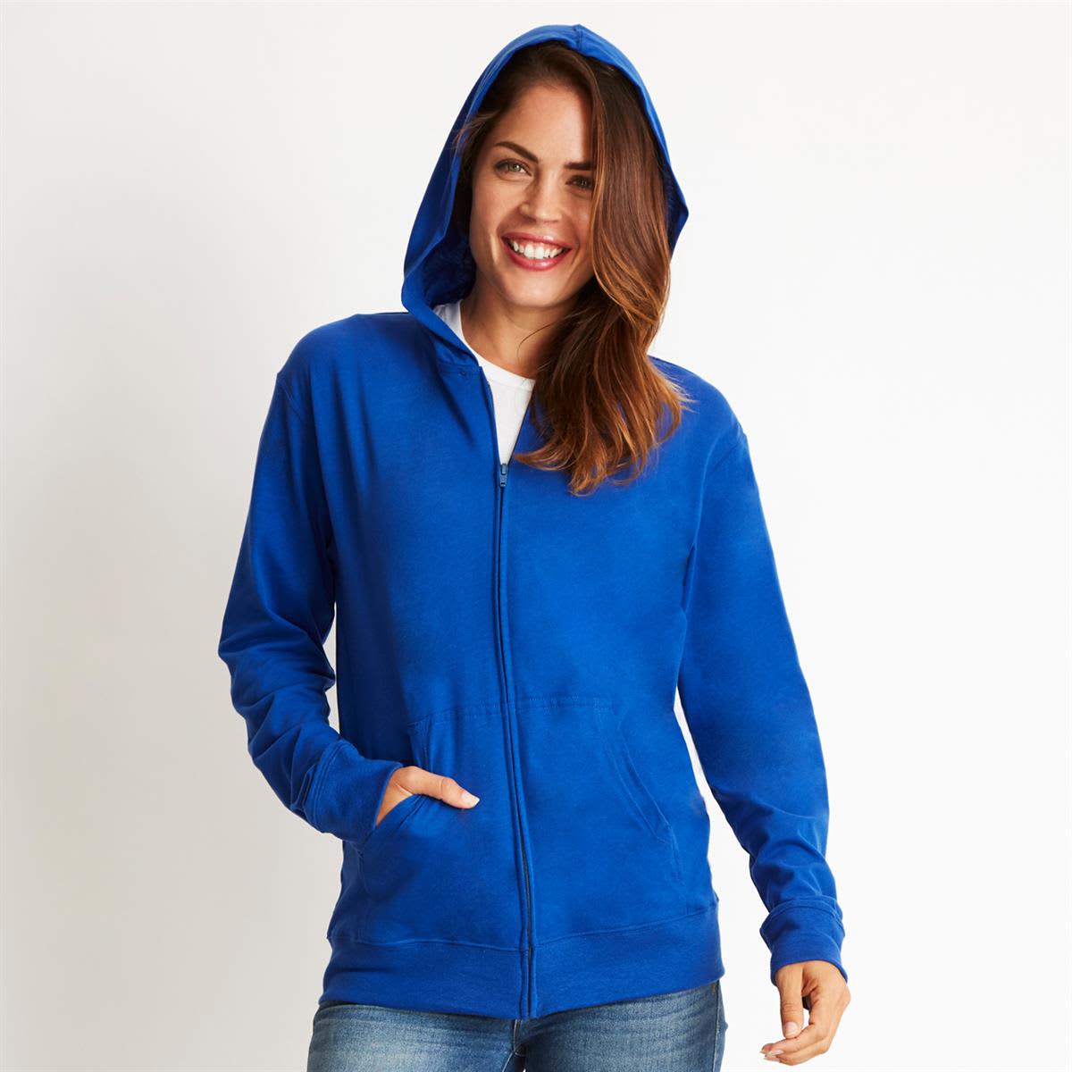 Plush Unisex Zip Hoodies