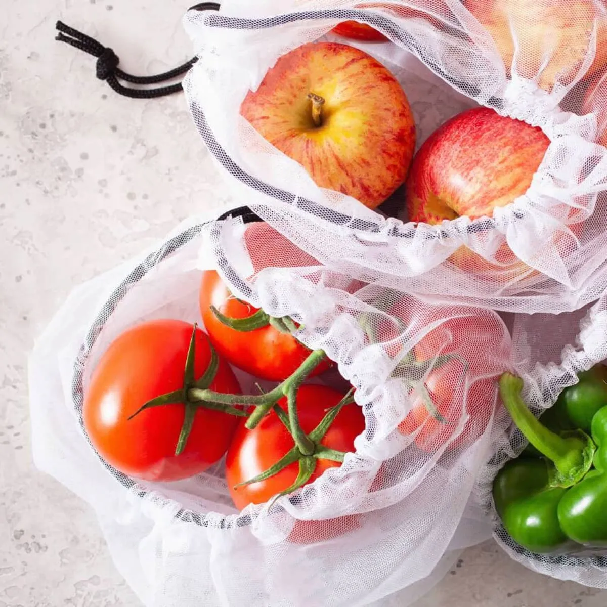 Brissa Nylon Mesh Produce Bags - rush
