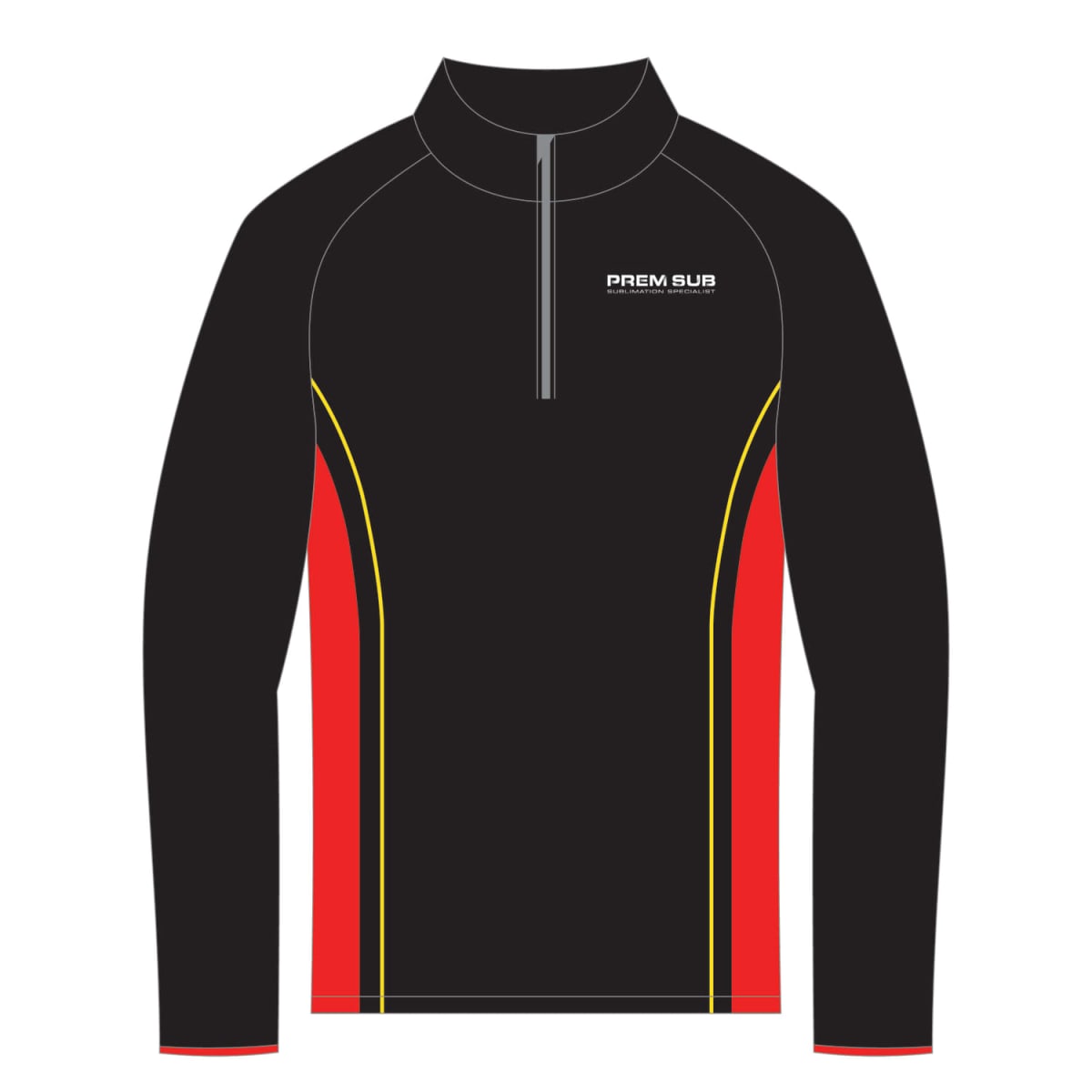 Lightweight Long Sleeve Quarter Zip Tops