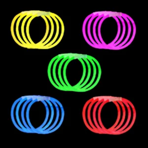 One Colour Glow Bracelets X 50