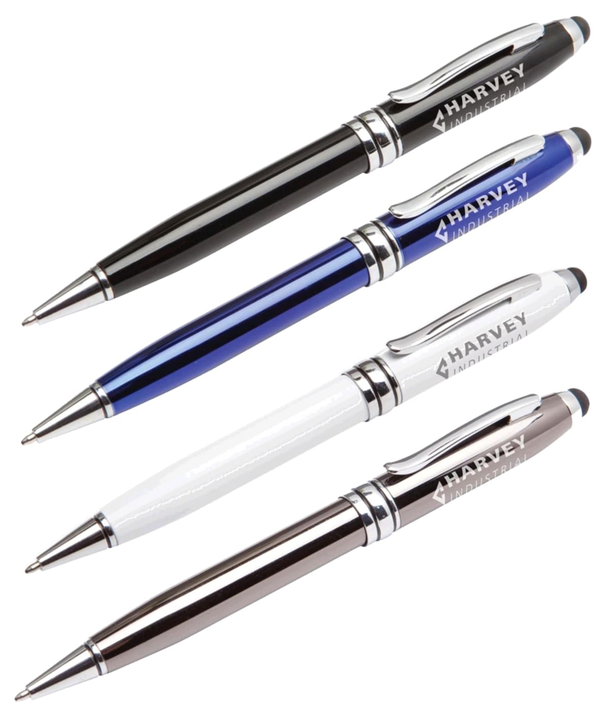 Executive Rubber Stylus Pens
