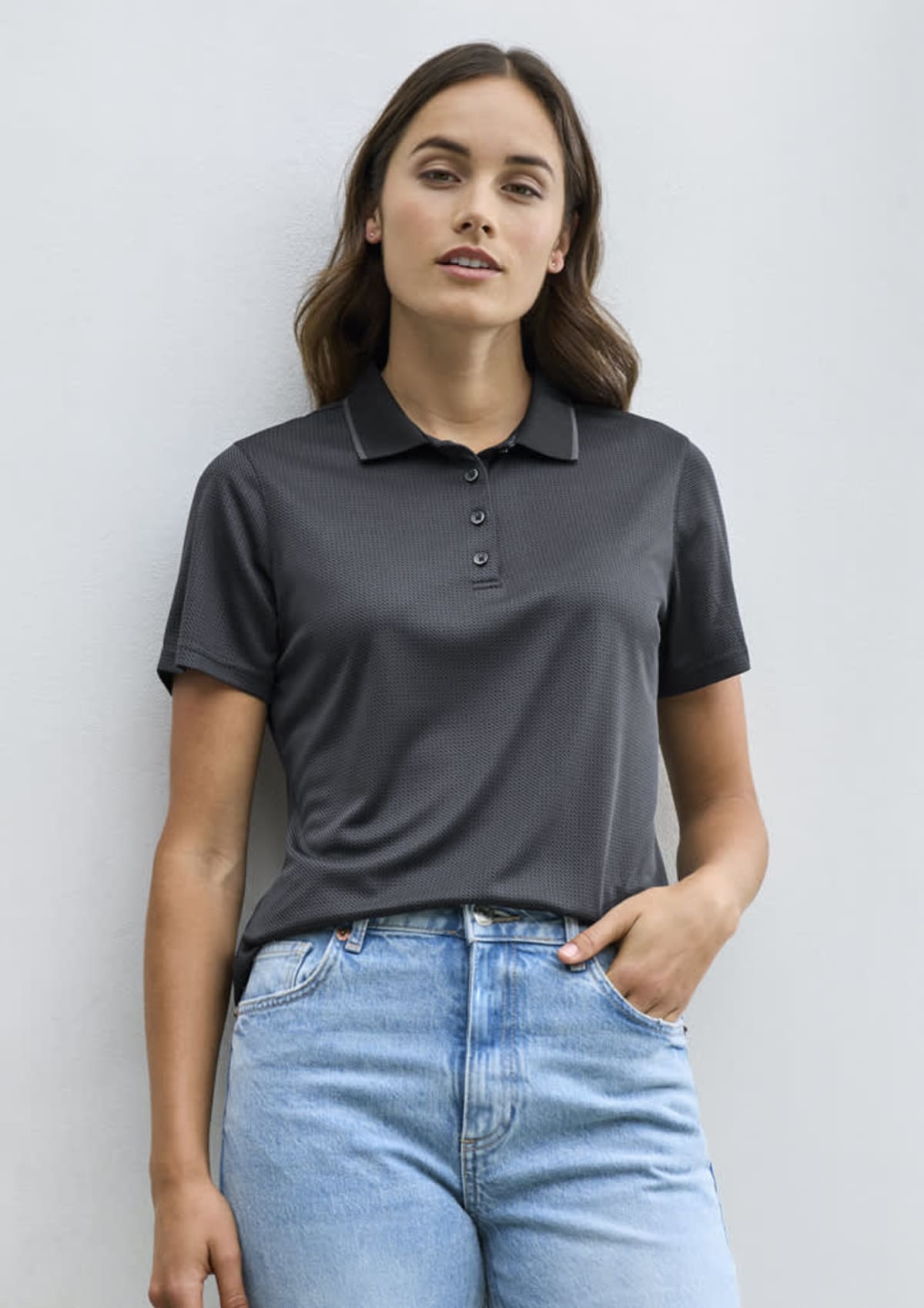 Echorise Women's Short Sleeve Polos
