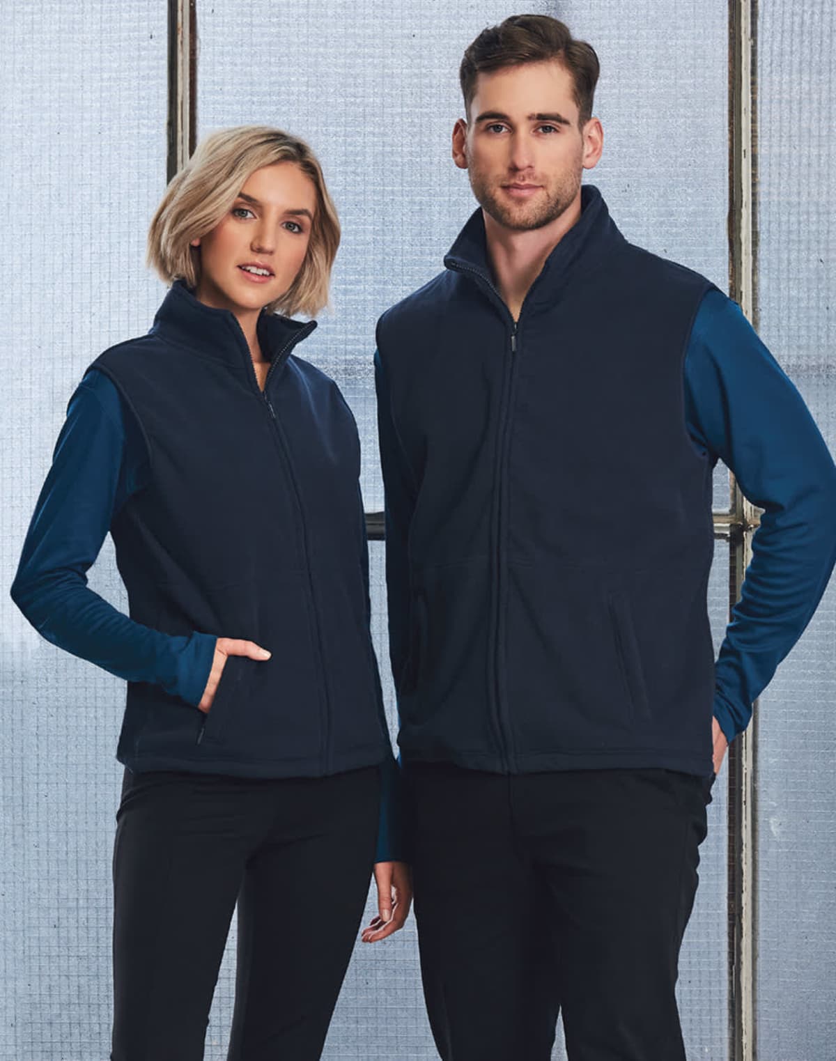 Unisex Conference Apparel Polar Fleece Vests