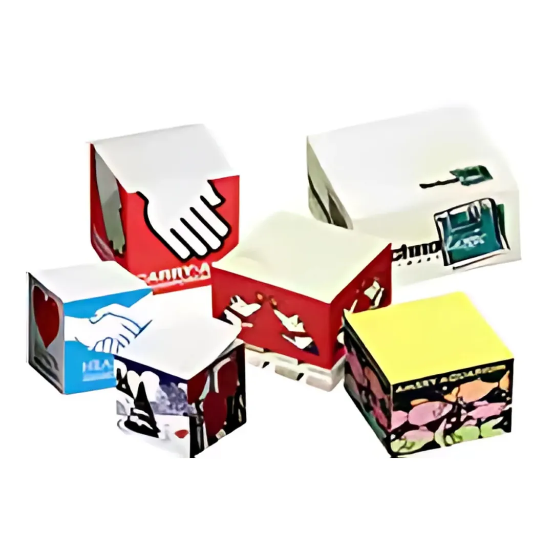 Adhesive Cubes With Side Print 7X7X7Cm