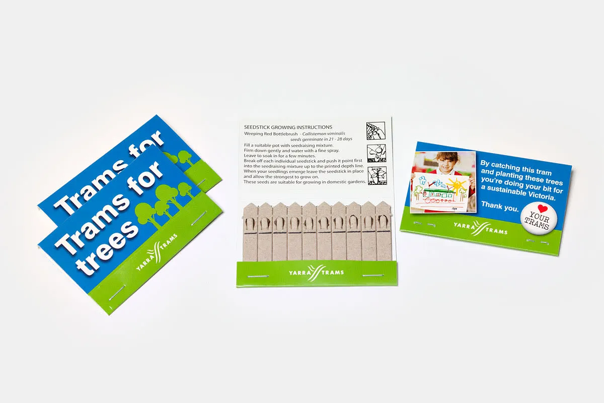 Seed Sticks Recylced Paper 10Pack