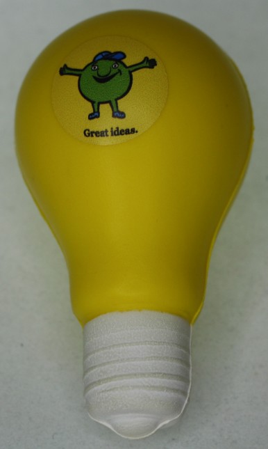 Stress Ball Light Bulb - rush