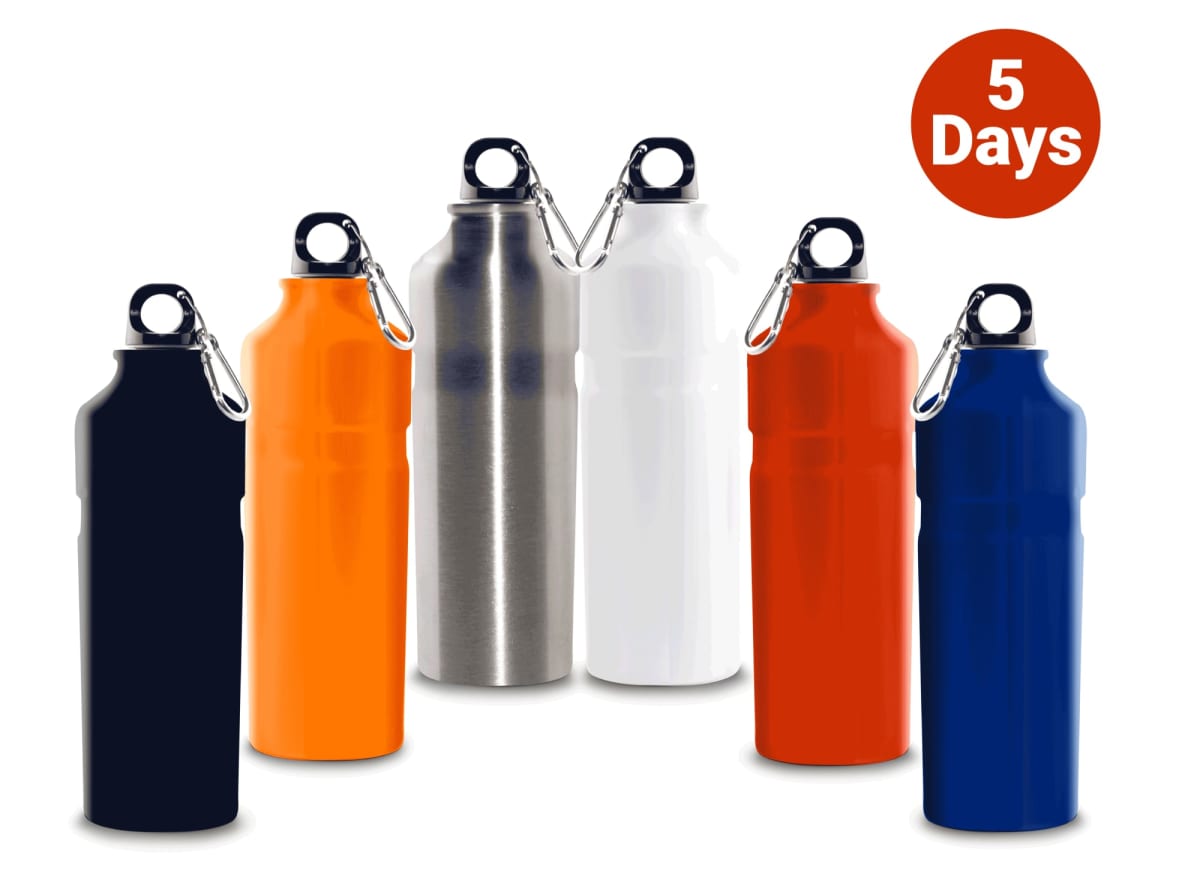 Stirling Logo Branded 750Ml Metal Bottles