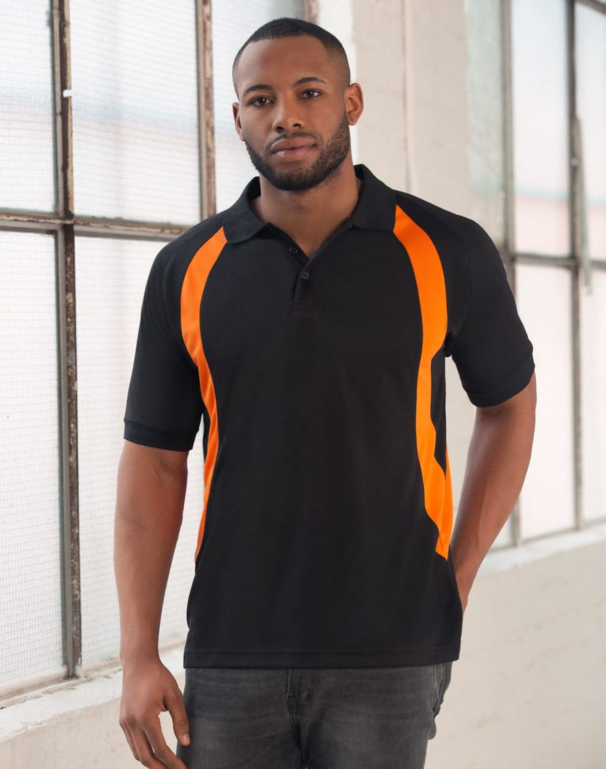 Cooldry Custom Printed Polo Shirts Mens Olympian
