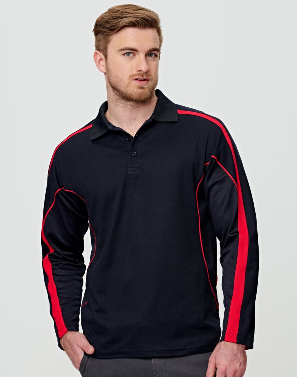 D's Truedry Long Sleeve Polos