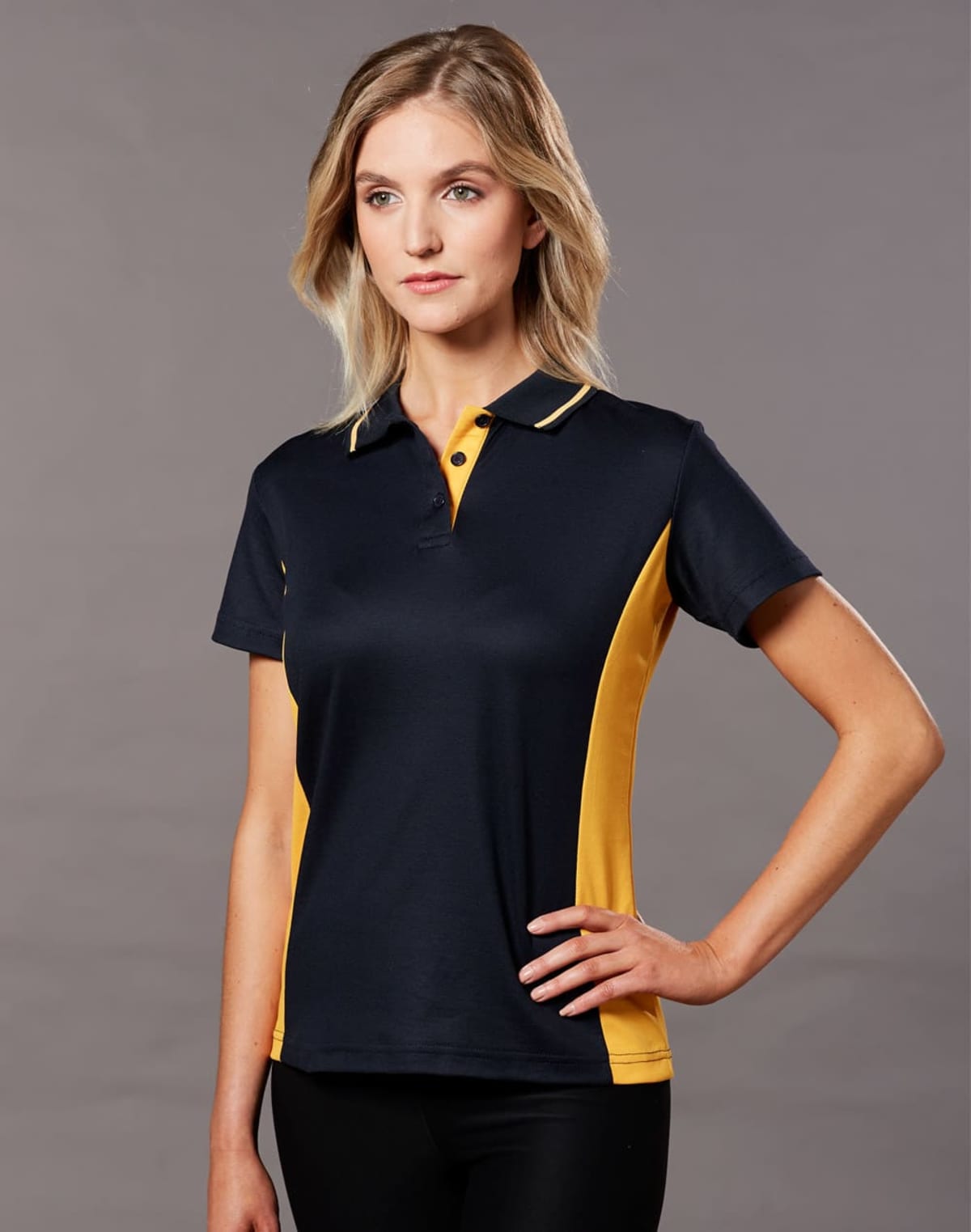 Lads Truedry Contrast Polos
