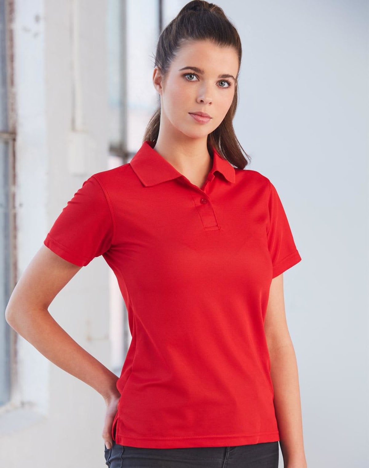 Lads Cooldry Pique Soild Colour Polos