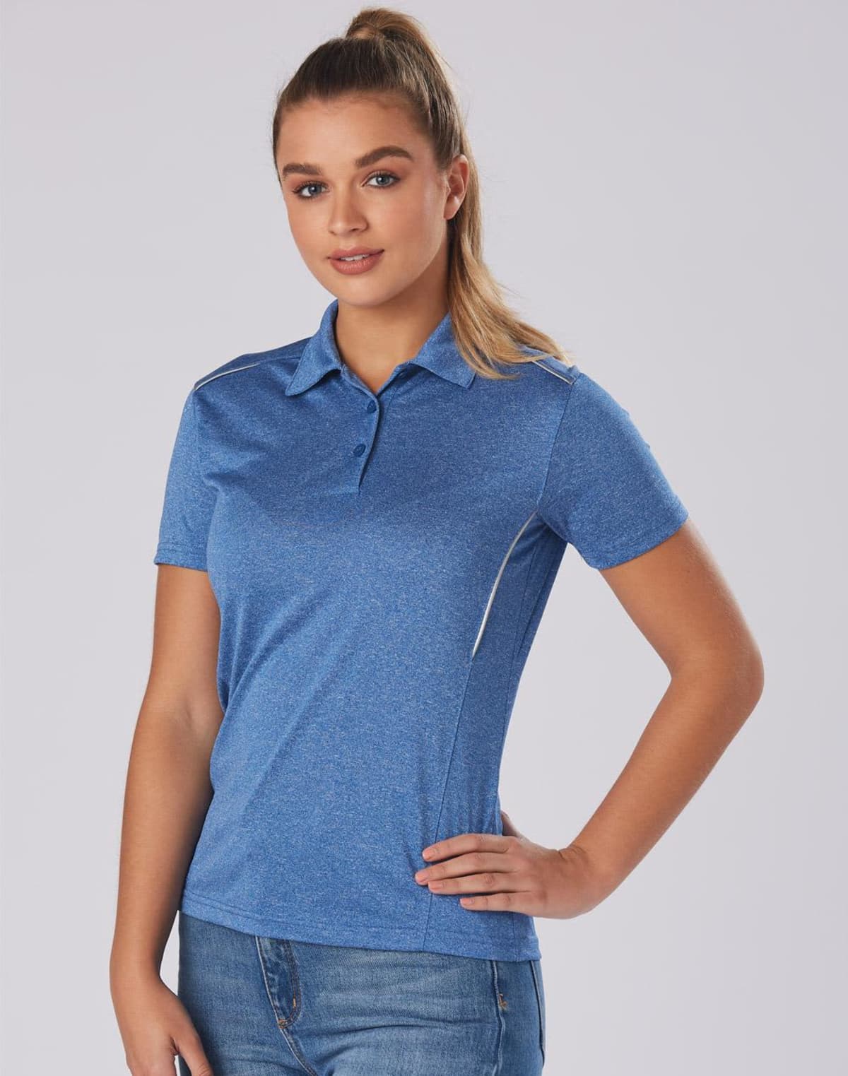 Lads Dry Cationic Shorts Sleeves Polos