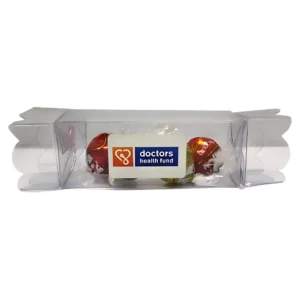Pvc Bonbon With Lindor Balls X4