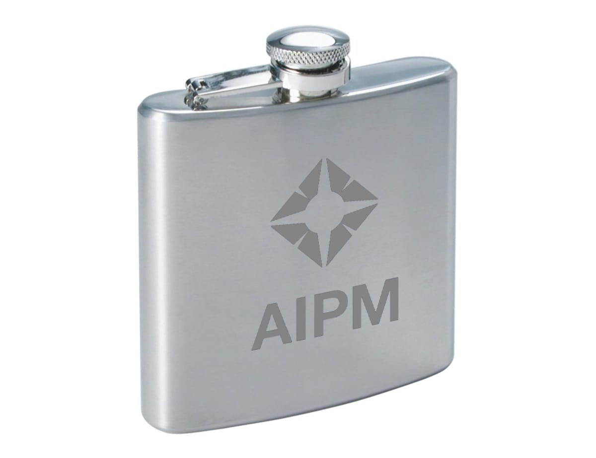 Palmer Stainless Steel Hip Flasks