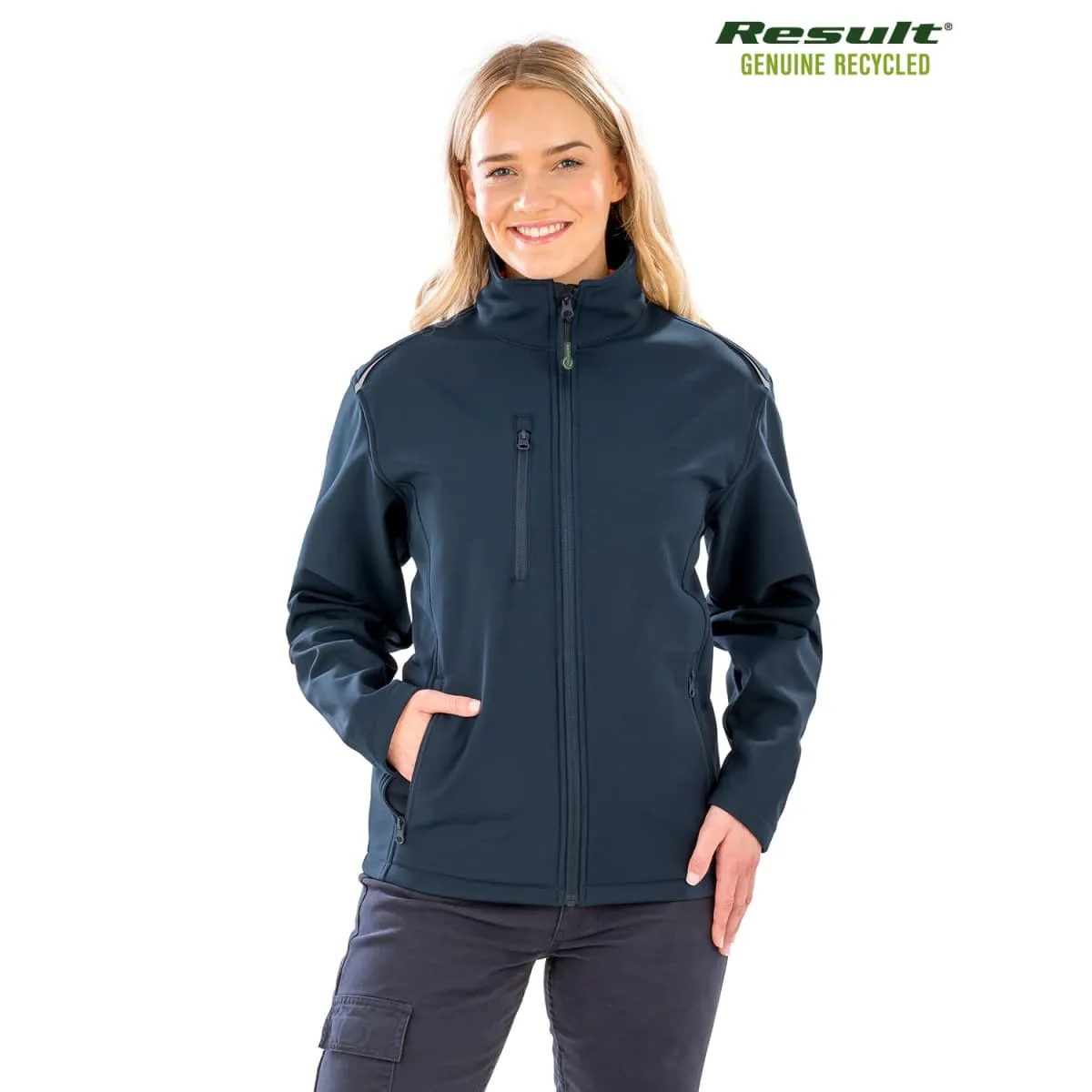 Ladies Printable Recycled Softshell Jackets