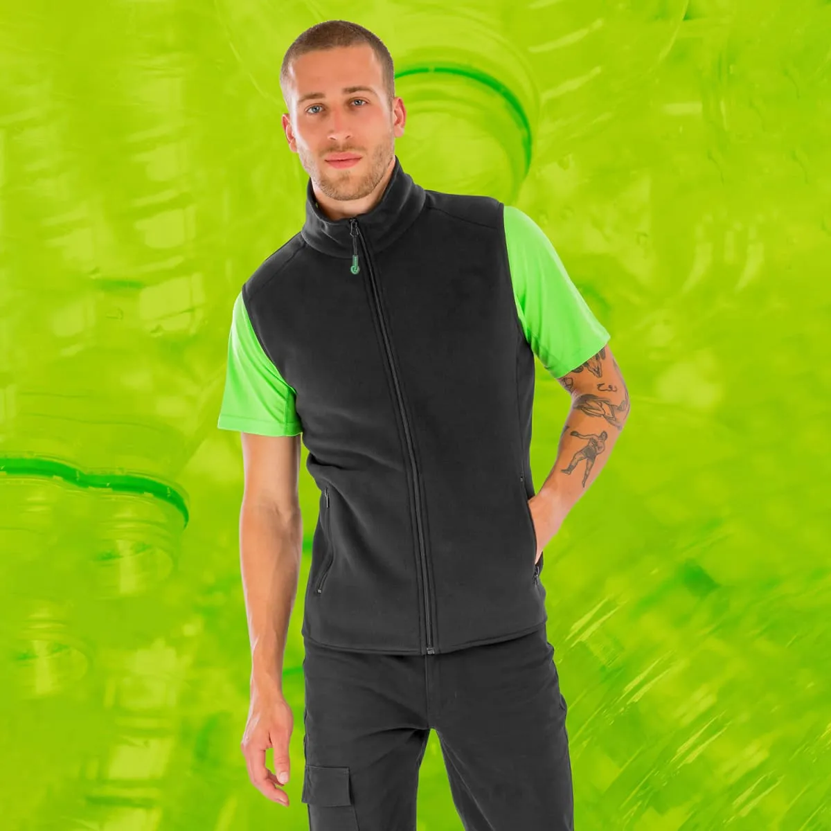 Result Recycled Fleece Polarthermic Vests