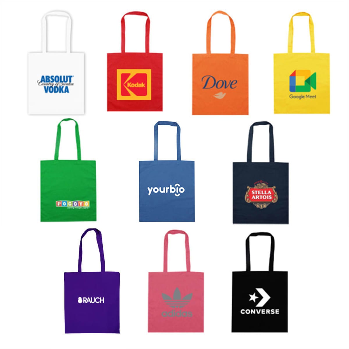 Colourful Bassel Tote Bags